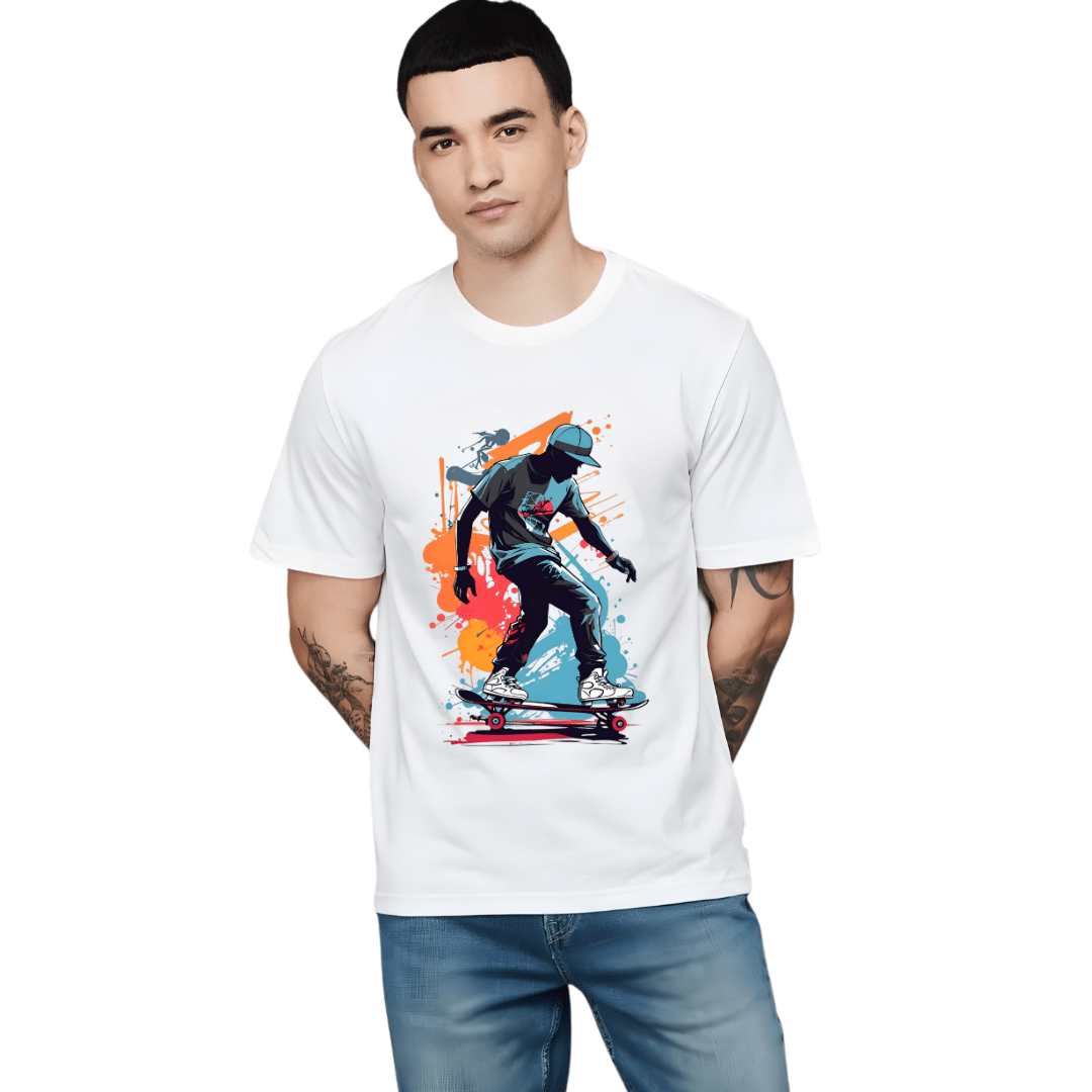 Haifa Imperial White T-Shirt – Pure Elegance. Premium Comfort.