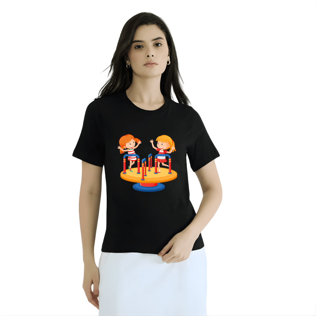 Womens Black Tshirts