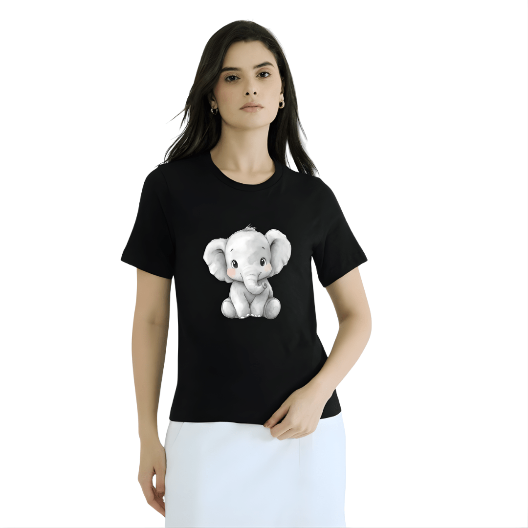 Womens Black Tshirts