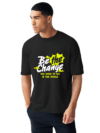 Men’s Black T-Shirt – Premium Cotton Comfort with Air Fit Technology