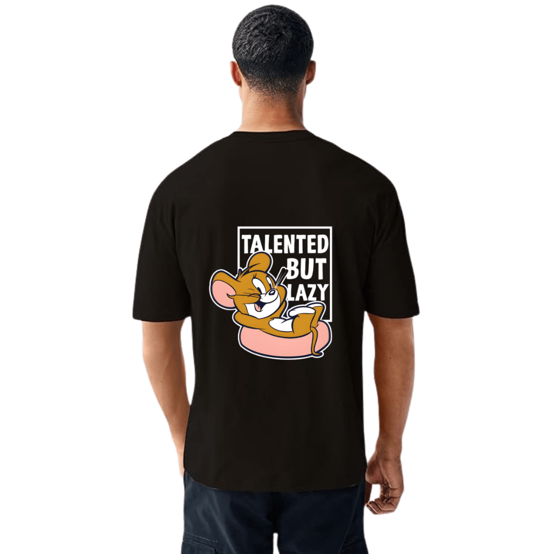 Men’s Black T-Shirt – Premium Cotton Comfort with Air Fit Technology - Image 2