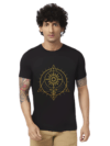 Haifa Imperial Men’s Black T-Shirt - Compass Rose
