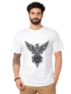 White Ornate Mandala T-Shirt