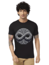 Haifa Imperial Men’s Black T-Shirt - Infinity Snake