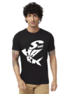 Haifa Imperial Men’s Black T-Shirt - Shark Graphic