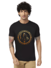 Haifa Imperial Men’s Black T-Shirt - Circular Symbol