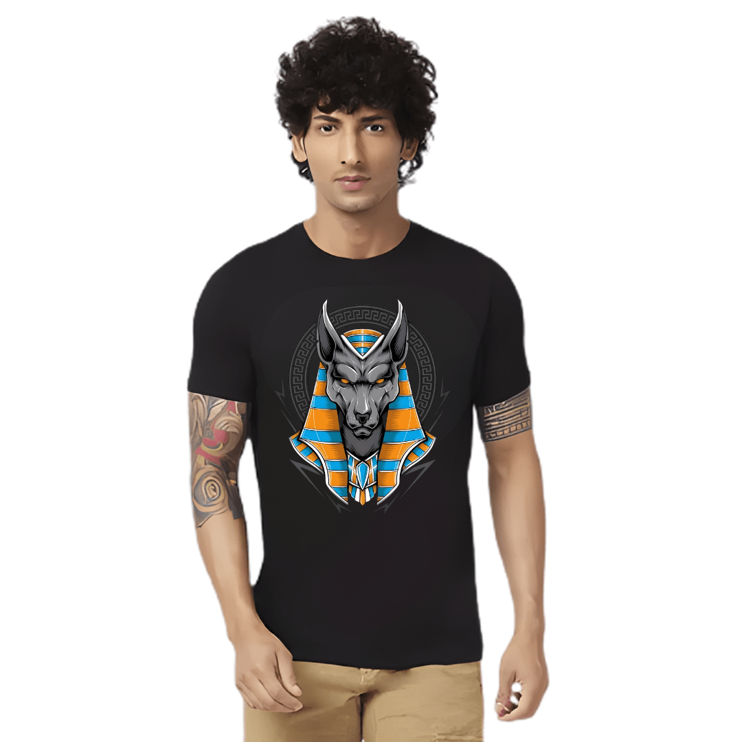 Haifa Imperial Men’s Black T-Shirt - Cat Mask