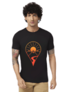 Haifa Imperial Men’s Black T-Shirt - Sunset Pin