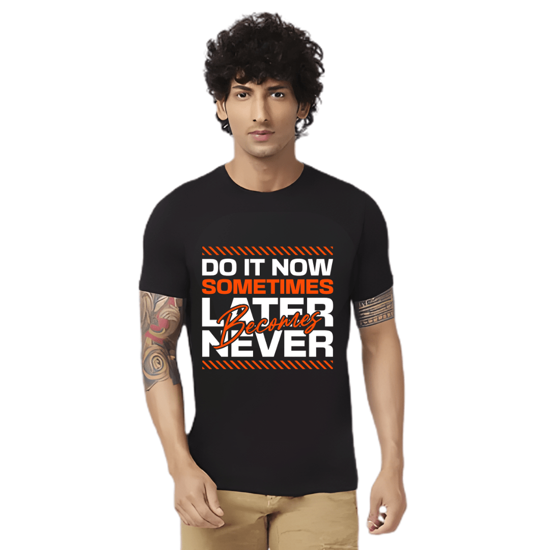 Haifa Imperial Men’s Black T-Shirt - Better Never Quote