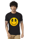 Haifa Imperial Men’s Black T-Shirt - Smiley Face