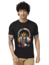 Haifa Imperial Men’s Black T-Shirt - Music Skull Headphones