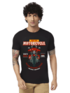Haifa Imperial Men’s Black T-Shirt - Motorcycle Rider