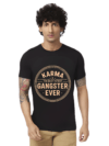 Haifa Imperial Men’s Black T-Shirt - Karma Gangster Ever