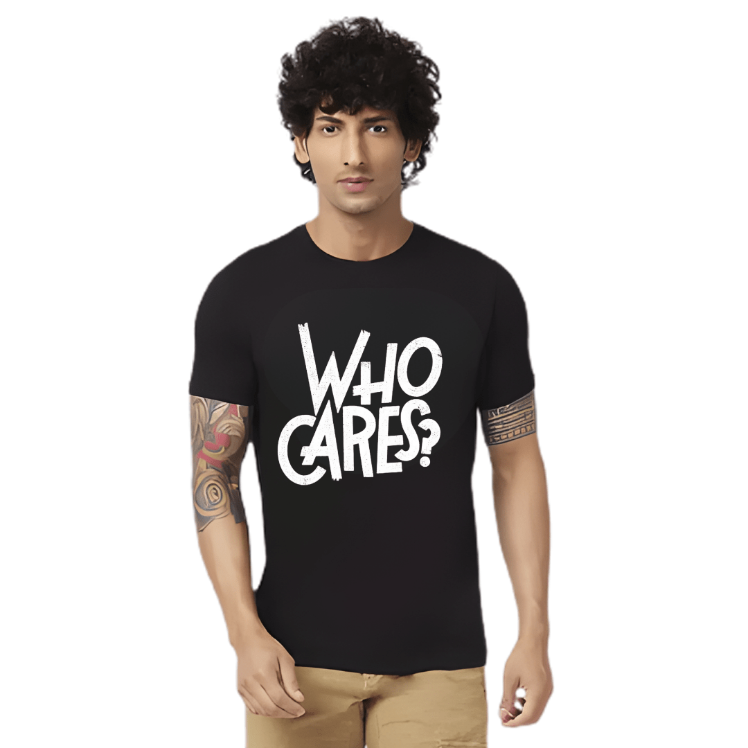 Haifa Imperial Men’s Black T-Shirt - Who Cares