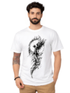White Sacred Geometry Tree T-Shirt