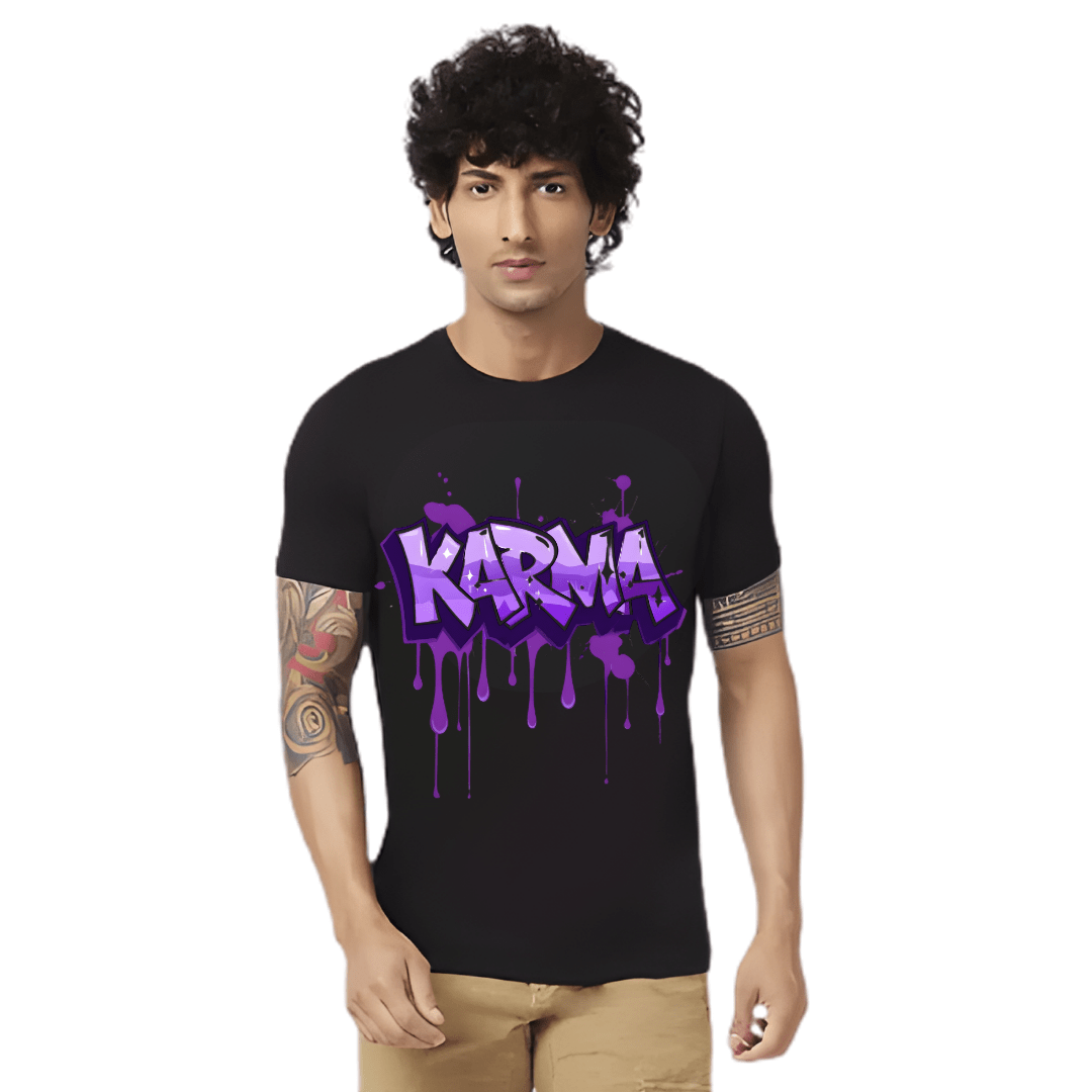 Haifa Imperial Men’s Black T-Shirt - Karma