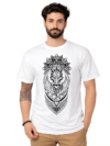 White Moon Spirit Illustration T-Shirt