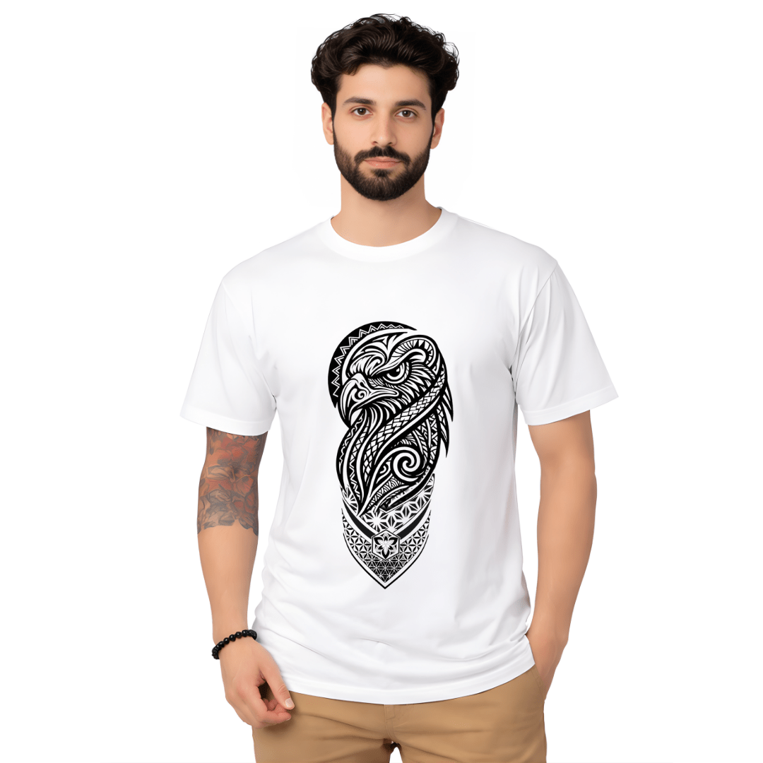 White Wolf Sketch Graphic T-Shirt
