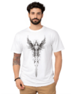 White Mechanical Art T-Shirt