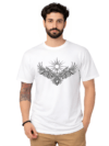 White Sun Symbol Graphic T-Shirt