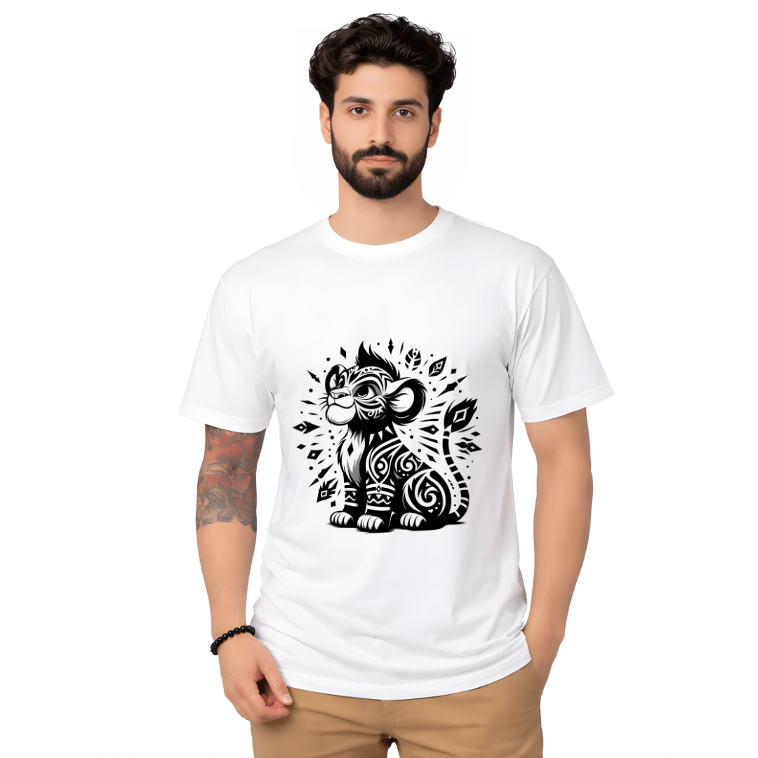 White Angel Wing Crest T-Shirt