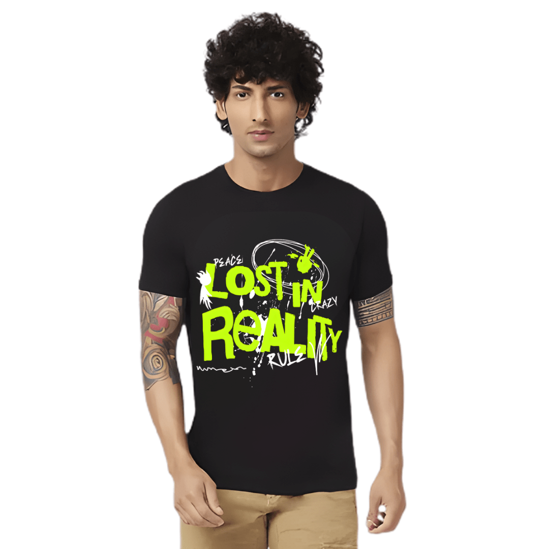 Haifa Imperial Men’s Black T-Shirt - Lost In Reality