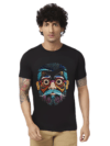 Haifa Imperial Men’s Black T-Shirt - Mask Art