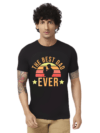 Men’s Best Dad Ever Printed T-Shirt | Father Love Graphic Cotton Tee